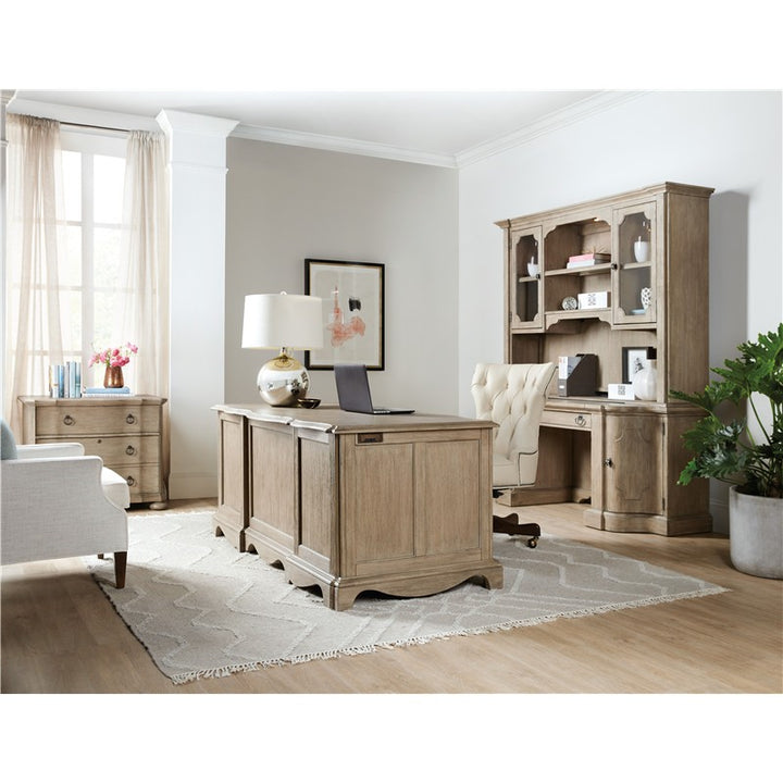 Corsica - Executive Desk - Light Brown