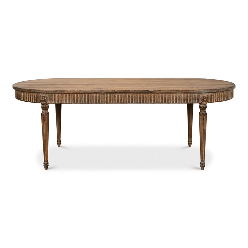 French Antique Reproduction Dining Table