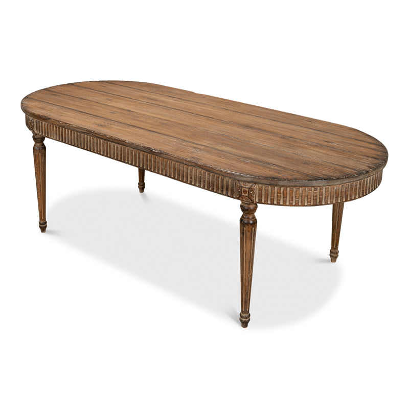French Antique Reproduction Dining Table