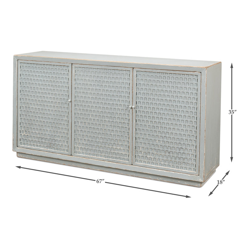 Honeycomb Front Sideboard