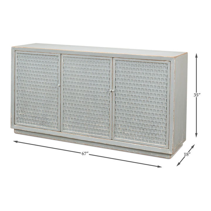 Honeycomb Front Sideboard