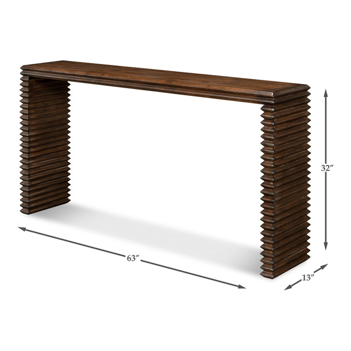 Stacked Console Table
