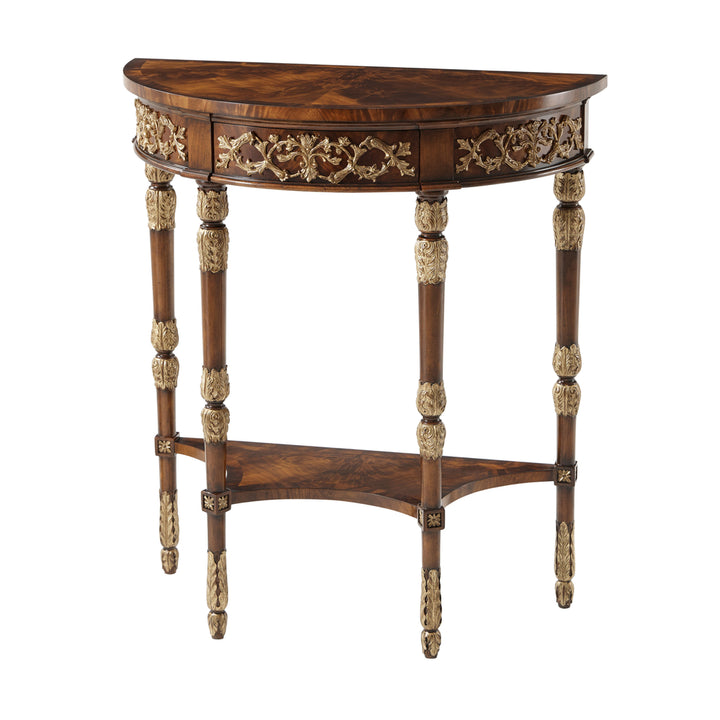 Beauty of Leaves Accent Console Table