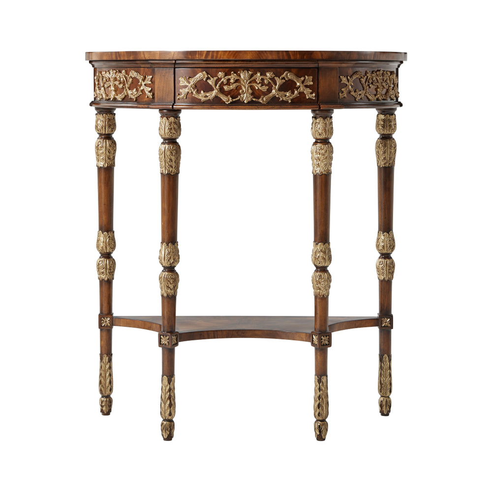 Beauty of Leaves Accent Console Table