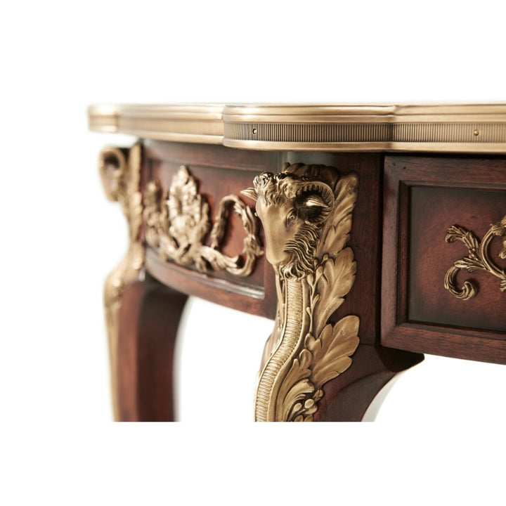 Ram's Head Console Table