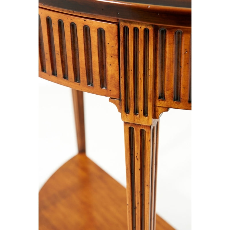 The Provincial Bowed Console Table