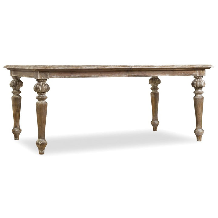 Chatelet - Rectangle Leg Dining Table With 2 18" Leaves