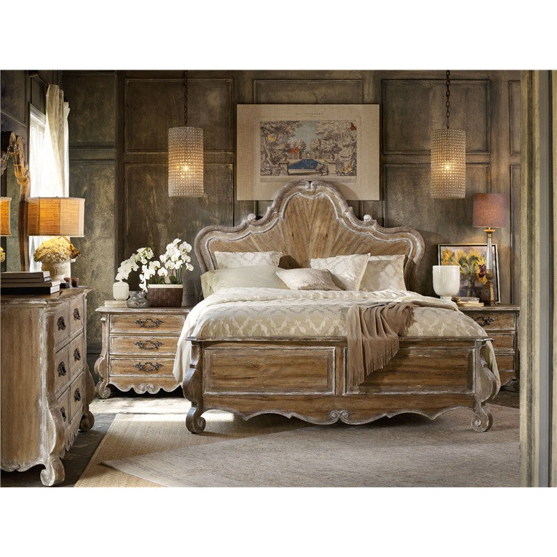 Chatelet - California King Wood Panel Bed