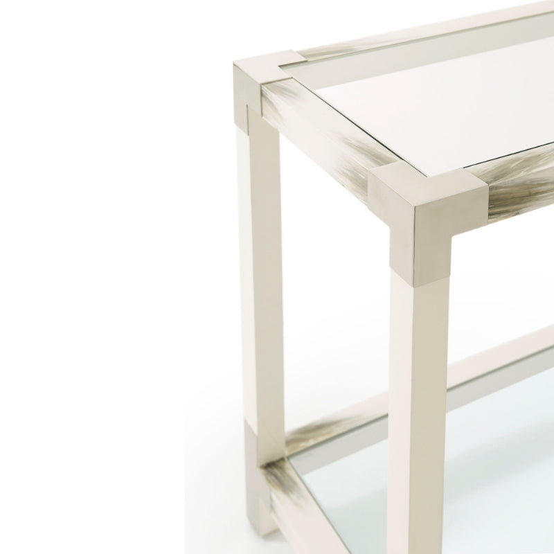 Cutting Edge Console Table (Longhorn White)