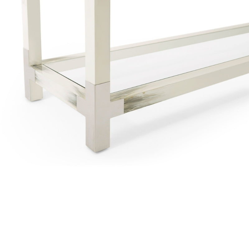 Cutting Edge Console Table (Longhorn White)