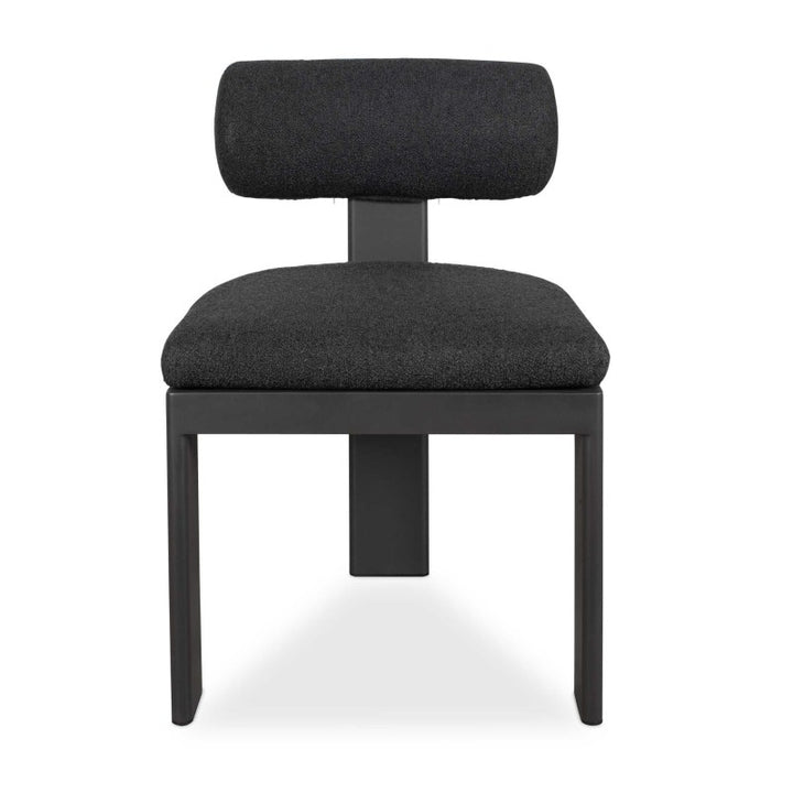 Bolster Back - Outdoor Dining Chair - Charcoal