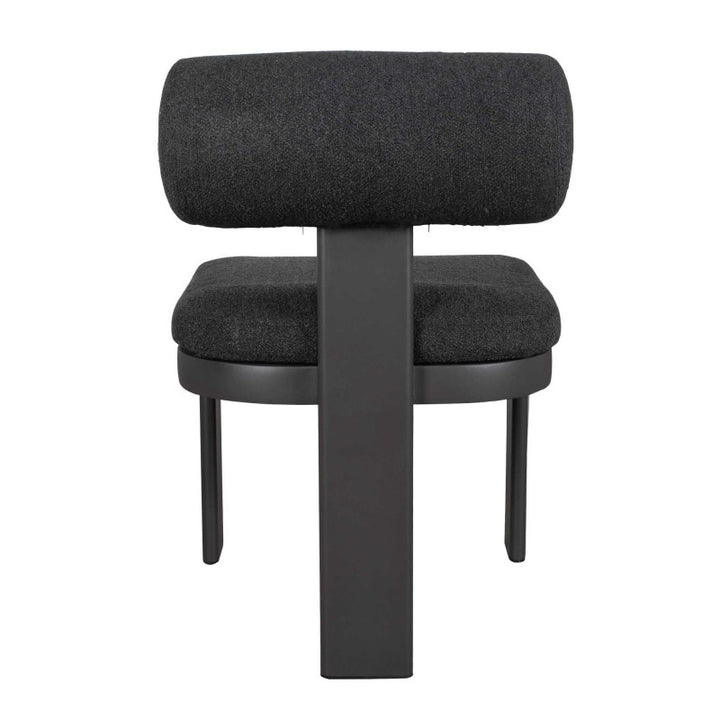 Bolster Back - Outdoor Dining Chair - Charcoal