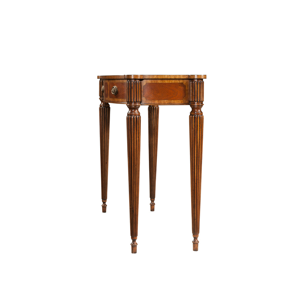 The Georgian Cabinetmaker Console Table