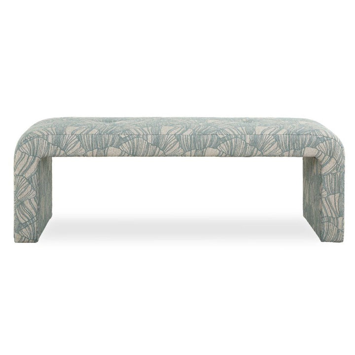 Amie - Bench - Spa Blue