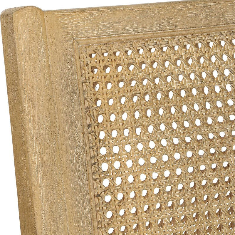 Interweave - Coastal Rattan Counter Stool - Brown