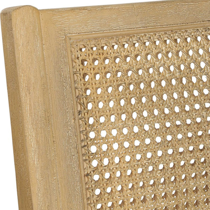 Interweave - Coastal Rattan Counter Stool - Brown