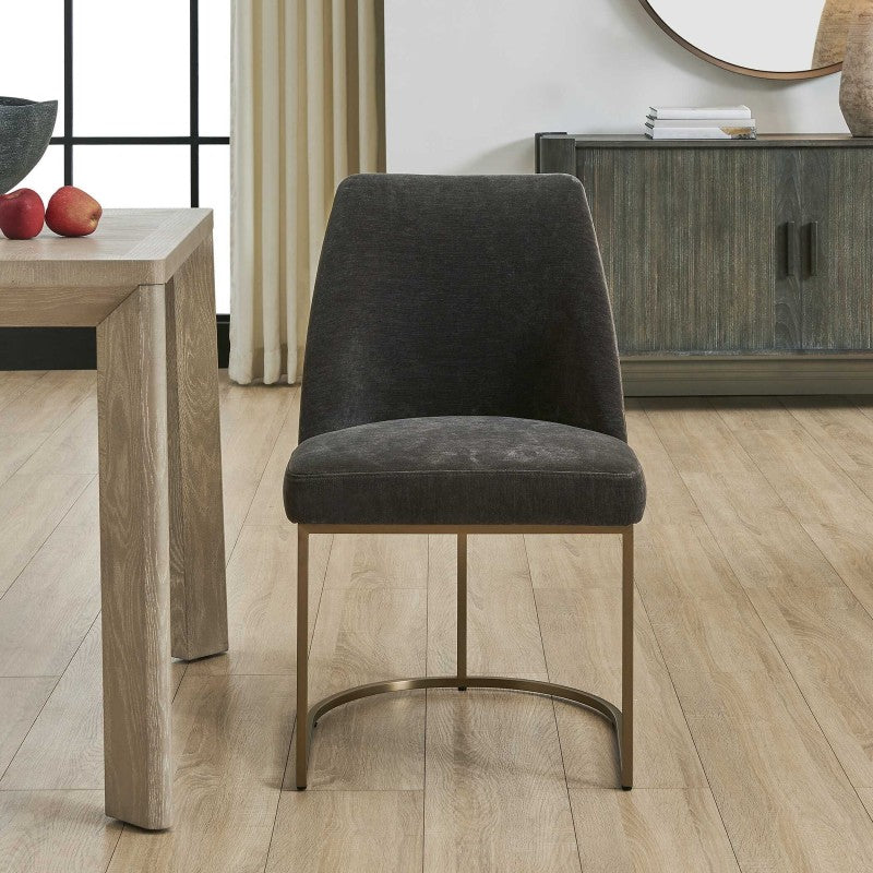 Hanni - Upholstered Dining Chair - Gray