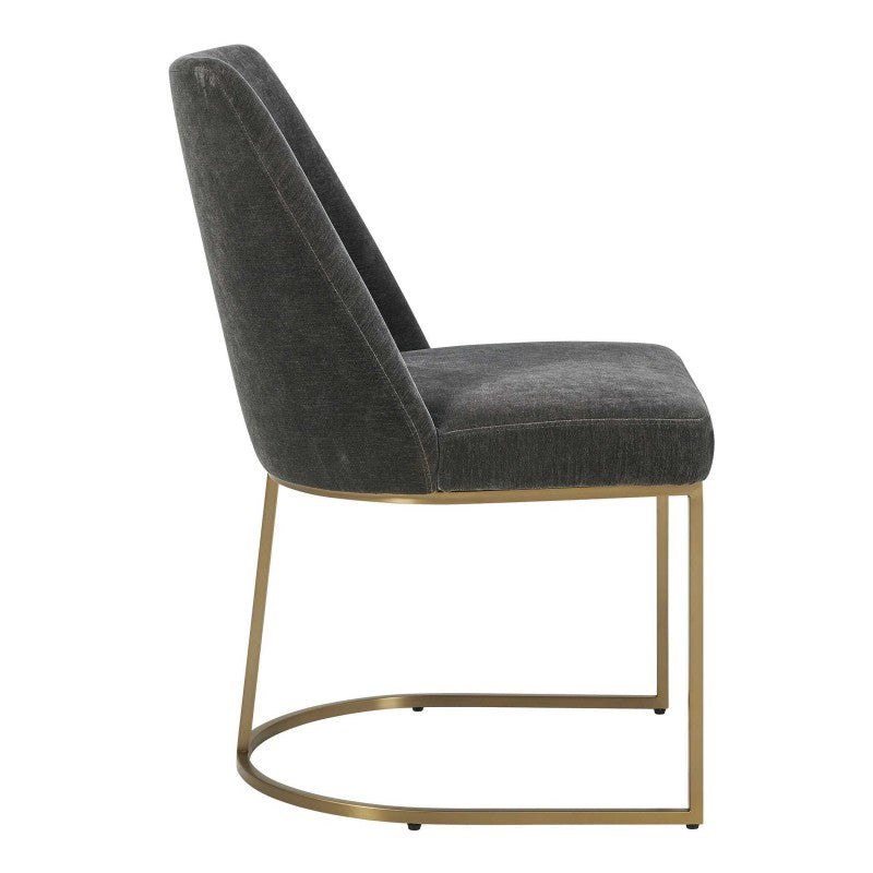 Hanni - Upholstered Dining Chair - Gray