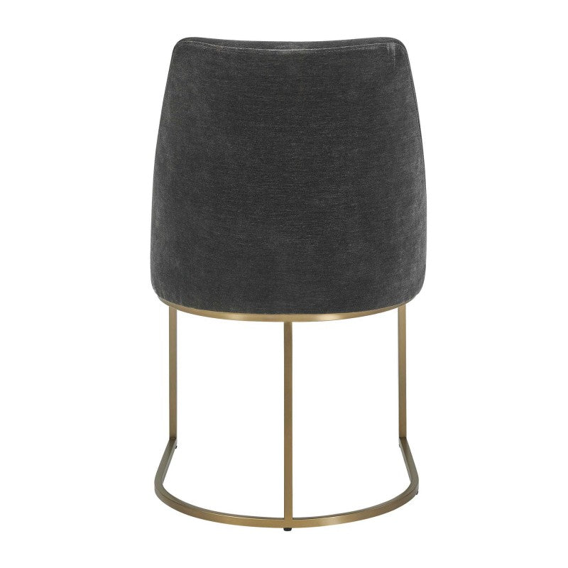 Hanni - Upholstered Dining Chair - Gray