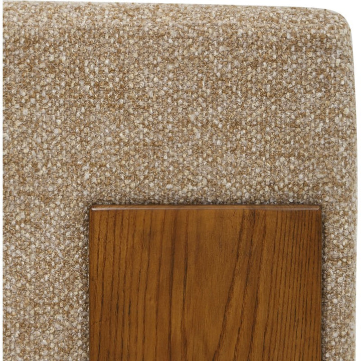 Halligan - Upholstered Accent Chair - Brown