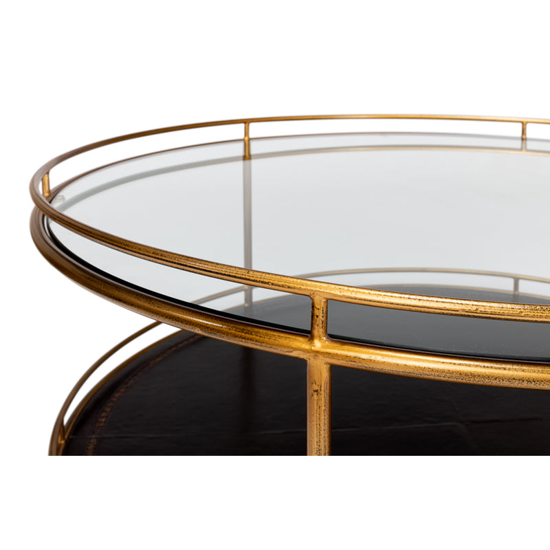 Trolley Round Cocktail Table