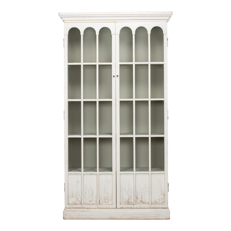 Edgar Allan Glass Bookcase