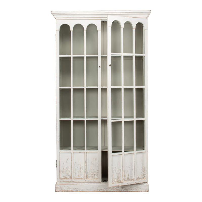 Edgar Allan Glass Bookcase