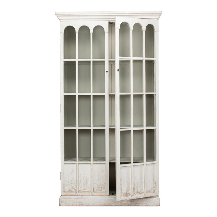 Edgar Allan Glass Bookcase