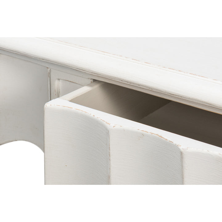 Chantal Console Table Antique White