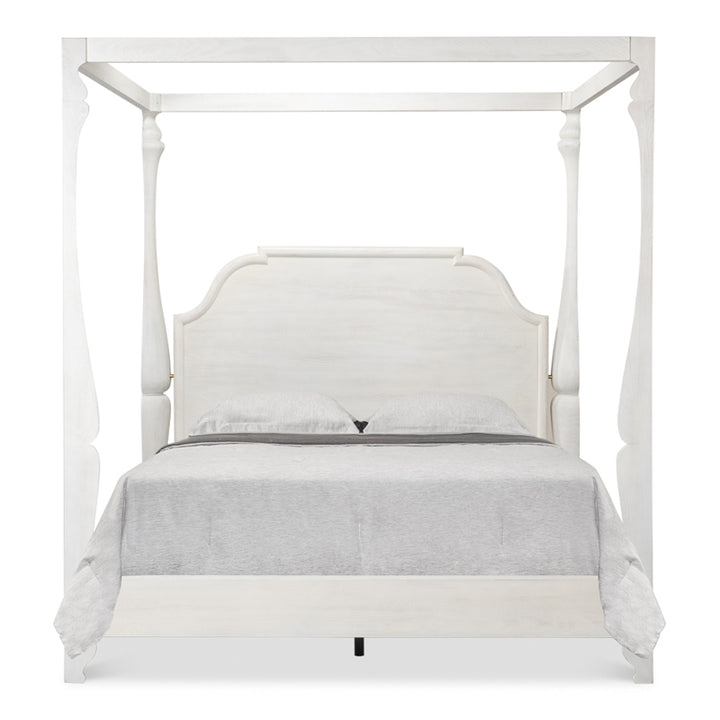 Madeline Bungalow Bed King Bungalow White
