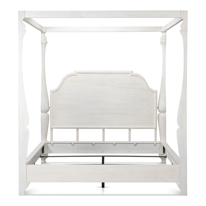 Madeline Bungalow Bed King Bungalow White