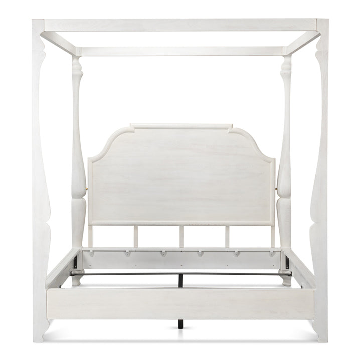 Madeline Bungalow Bed King Bungalow White