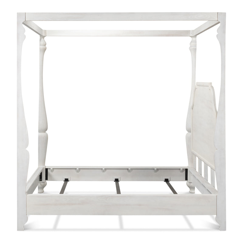 Madeline Bungalow Bed King Bungalow White