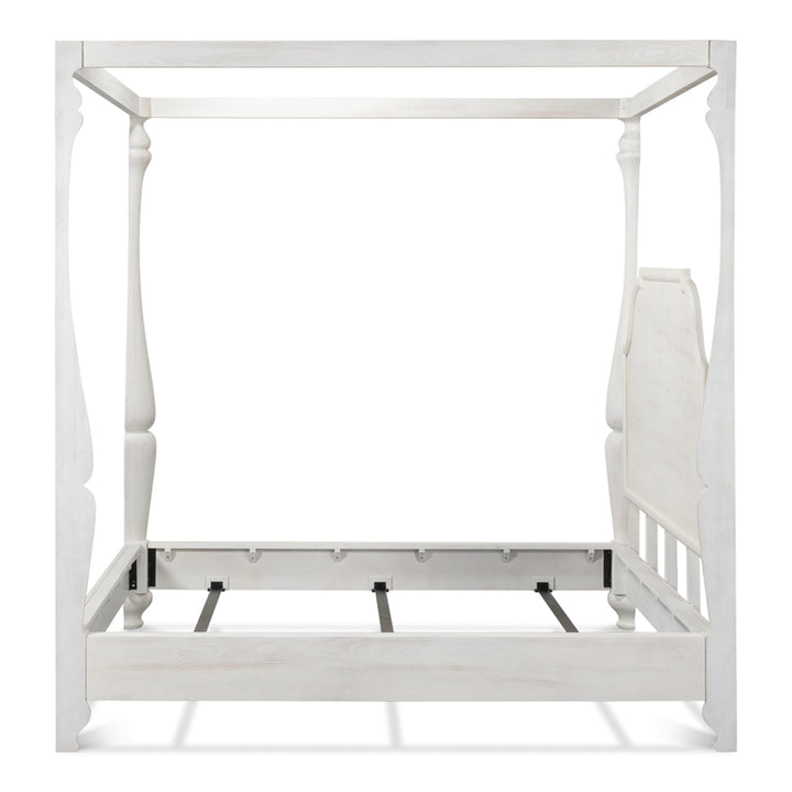 Madeline Bungalow Bed King Bungalow White