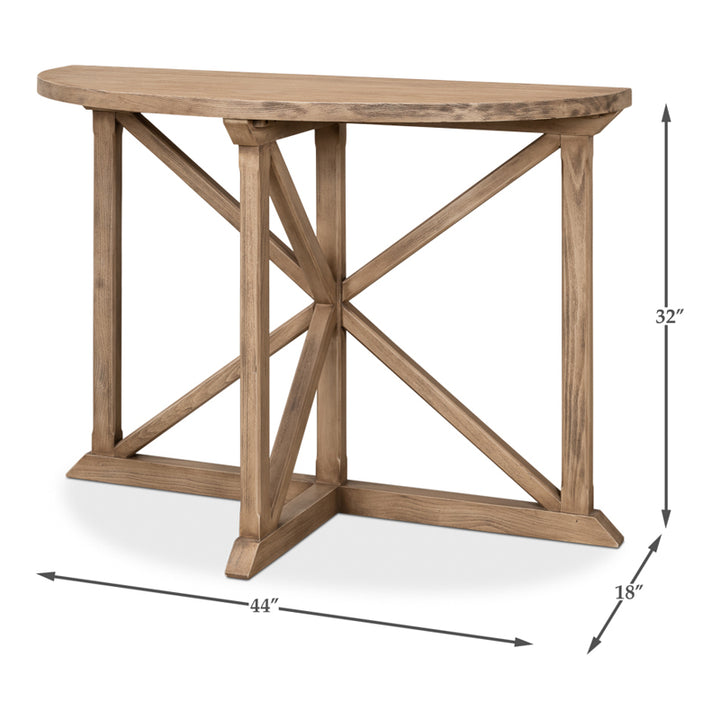Gregorio Vineyards Half Moon Console