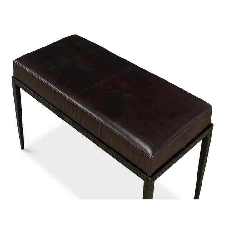 Duke Ridged Iron Bench