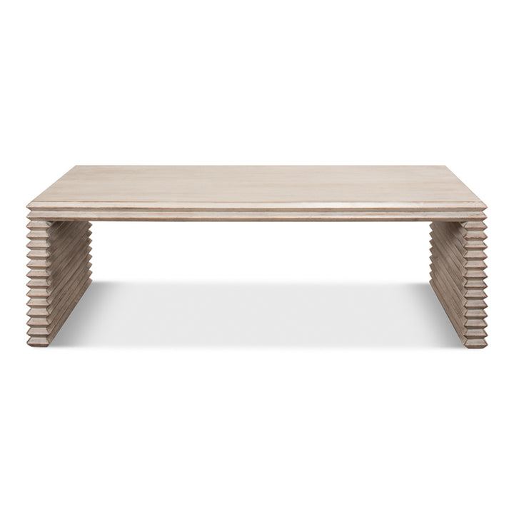 Stacked Cocktail Table