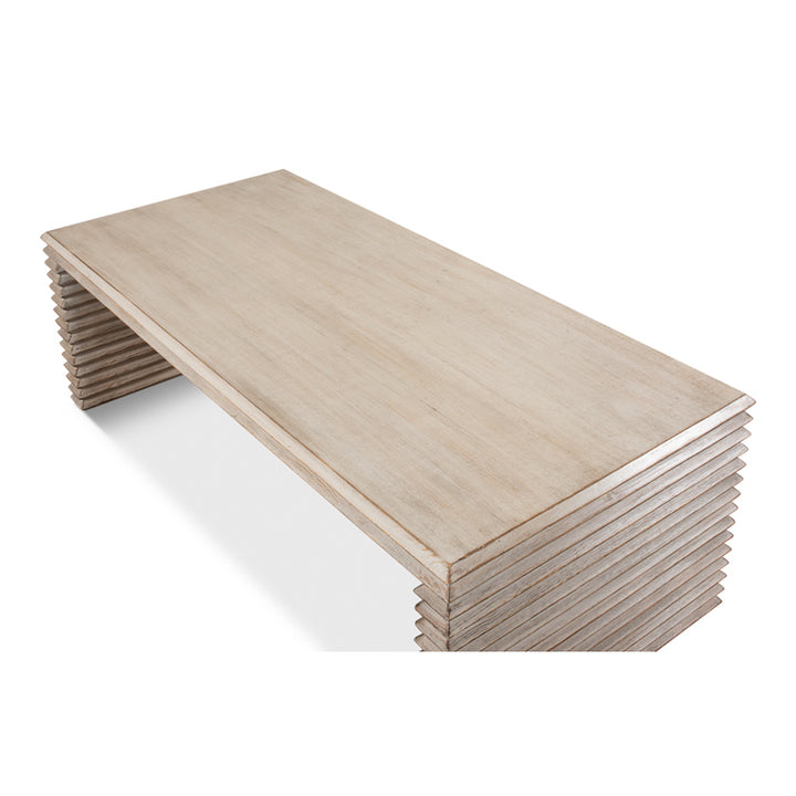 Stacked Cocktail Table