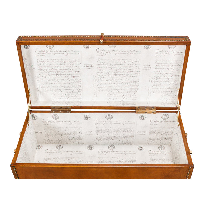 Remington Leather Box On Stand