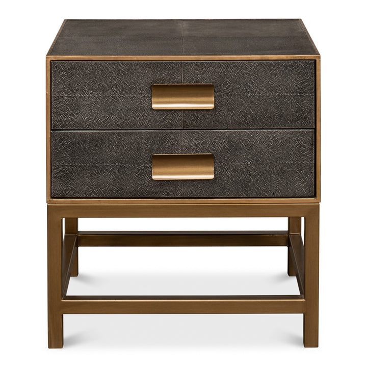 Gideon Shagreen Side Table
