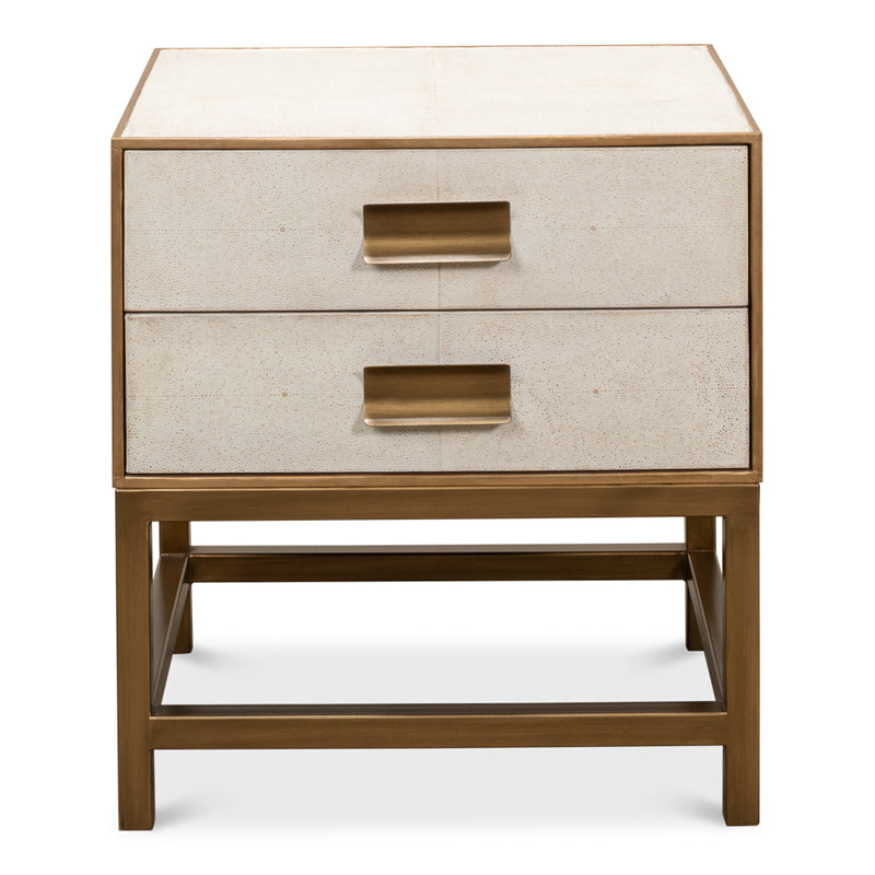 Gideon Shagreen Side Table