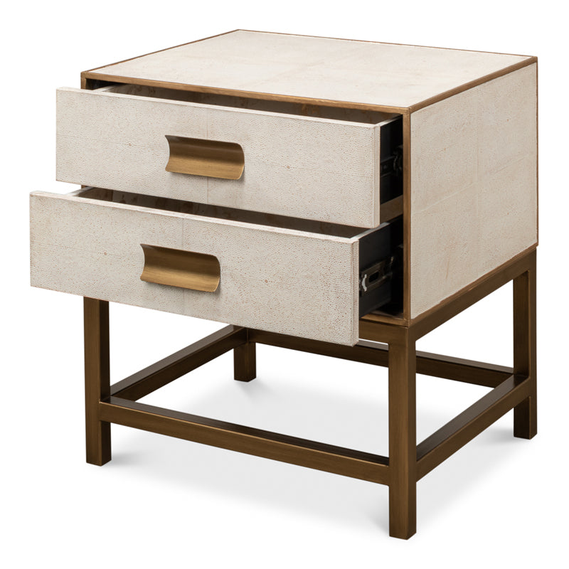 Gideon Shagreen Side Table