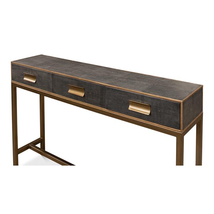 Gideon Shagreen Console Table