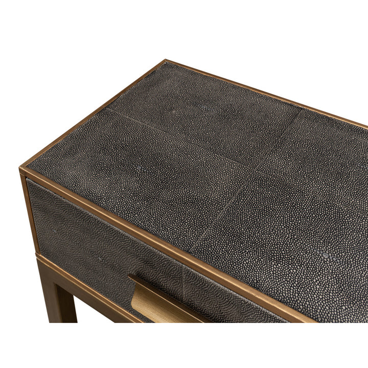 Gideon Shagreen Console Table