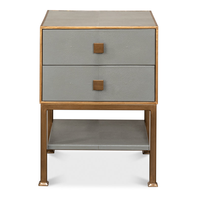Gillian Two Drawer Nightstand