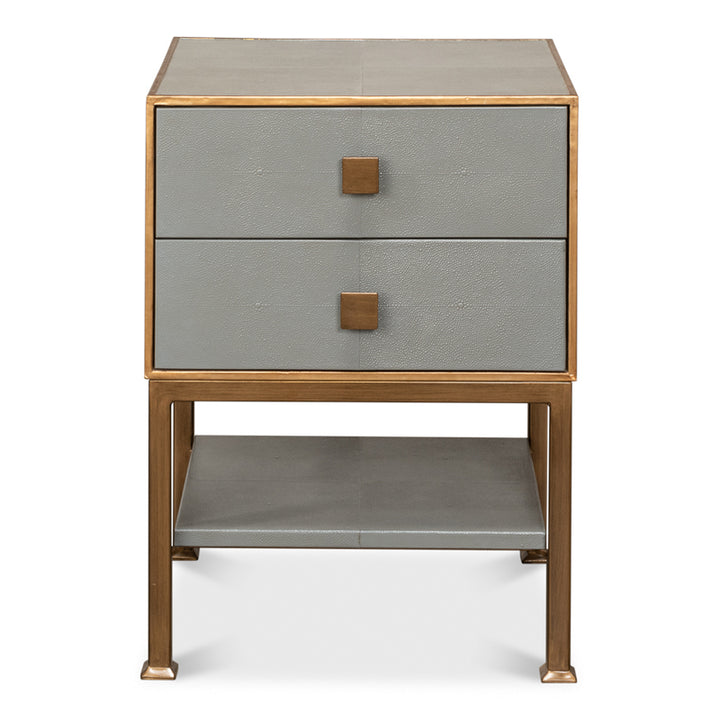Gillian Two Drawer Nightstand