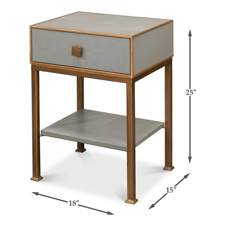 Gillian One Drawer Nightstand