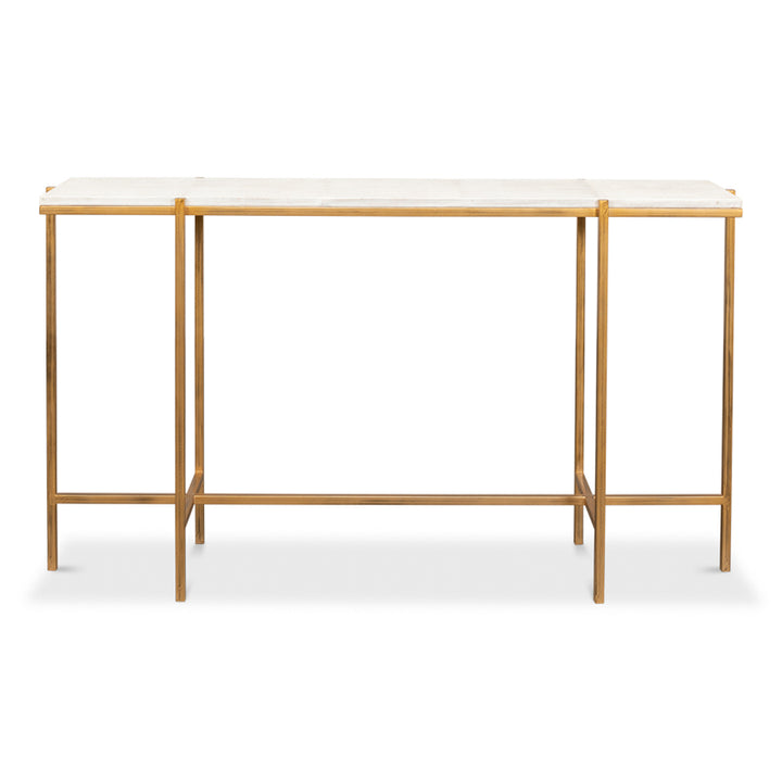 Shagreen Console Table