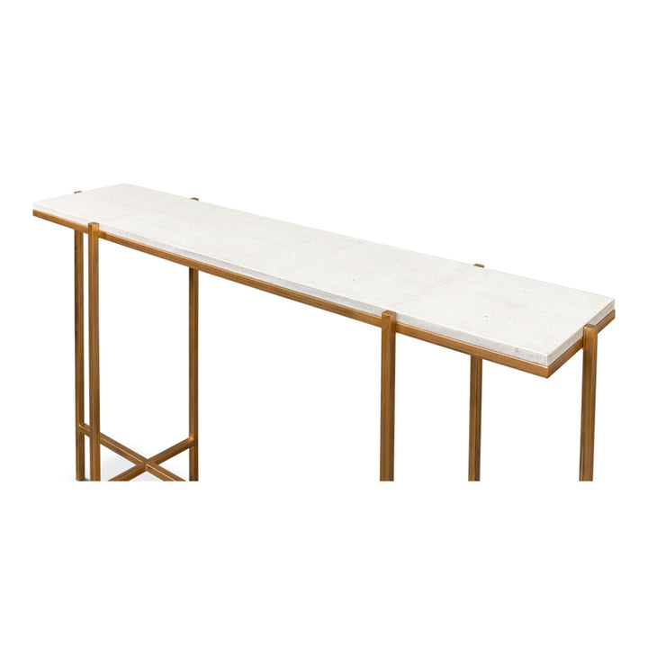 Shagreen Console Table