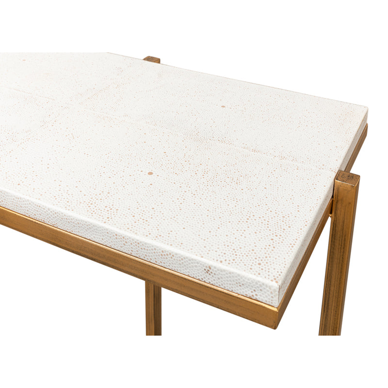 Shagreen Console Table